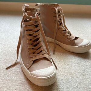 Tan boots